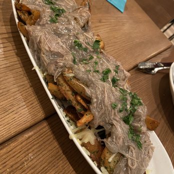 Barley & Salt - Duck poutine with upgraded truffle fries - American Near Me - North Conway, New Hampshire Barley & Salt - Duck poutine with upgraded truffle fries - American Near Me - North Conway, New Hampshire
