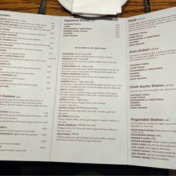 Spice Tandoori - Menu