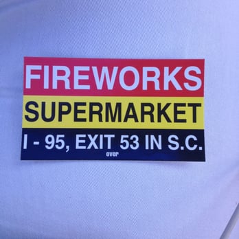 Fireworks Supermarket - Front of the business card - Fireworks Near Me - Walterboro, South Carolina Fireworks Supermarket - Front of the business card - Fireworks Near Me - Walterboro, South Carolina