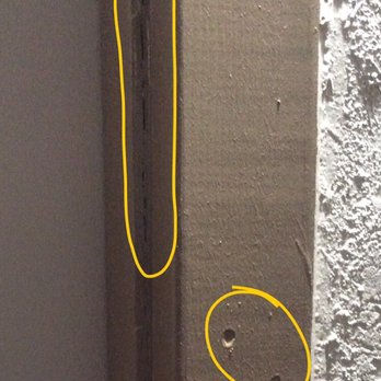 A-1 All Painting - Separation of caulking. Exterior garage door. Needs scraping, recaulking, dried and painted properly. Poor prep work. - Painters Near Me - Sacramento, California