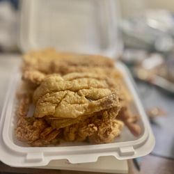 Fish And Amp Chips - Whiting Jumbo Shrimp and Chips