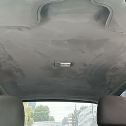 Fresh headliner and sunvisor
