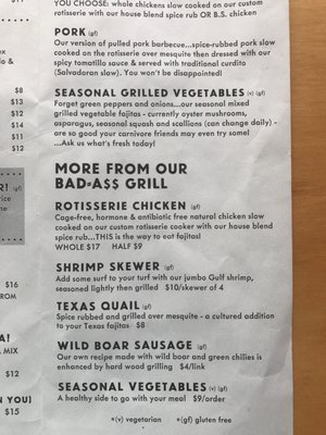 Menu photo 2 Fajitas A Go Go Houston, TX
