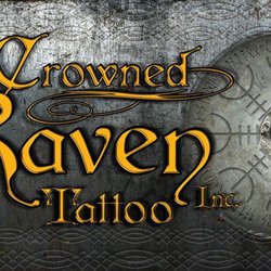 Crowned Raven Tattoo - Crowned Raven Tattoo, Inc. online banner