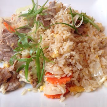 Fork & Stix - Fried rice with beef. - Thai Near Me - Saint Louis, Missouri Fork & Stix - Fried rice with beef. - Thai Near Me - Saint Louis, Missouri