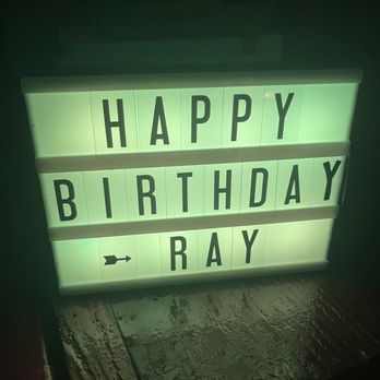 Sour Mouse - The staff decorated our table. 3 - Pool Halls Near Me - New York, New York