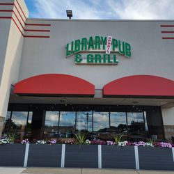Library Sports Pub & Grill - View from the parking lot