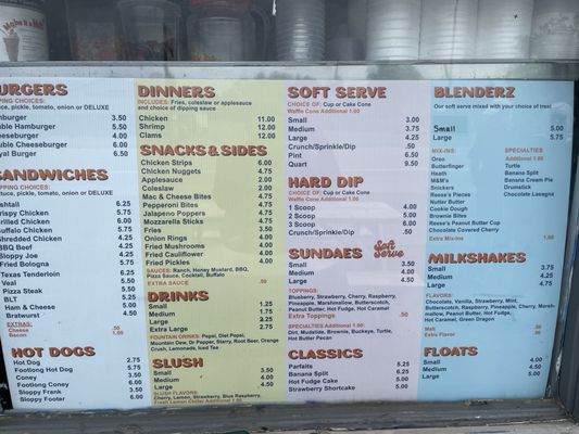 Menu photo 1 The Center Scoop Centerburg, OH