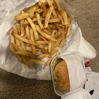 Sammy's Burger - California Burger and "large" fries (more like xxl)! - Burgers Near Me - Goodyear, Arizona Sammy's Burger - California Burger and "large" fries (more like xxl)! - Burgers Near Me - Goodyear, Arizona