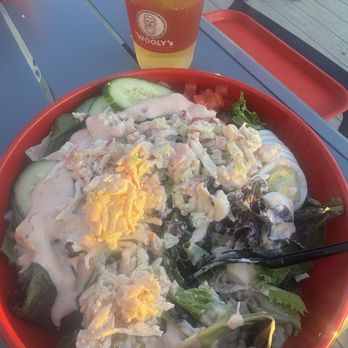 Wooly's - Seafood salad and cold beer - Seafood Near Me - Pismo Beach, California Wooly's - Seafood salad and cold beer - Seafood Near Me - Pismo Beach, California