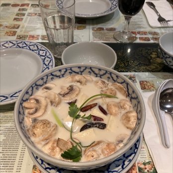 President Thai - Coconut soup - Thai Near Me - Pasadena, California President Thai - Coconut soup - Thai Near Me - Pasadena, California
