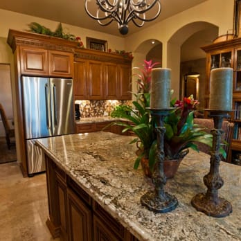 Foothills Design & Development - a kitchen with a center island - Interior Design Near Me - Tucson, Arizona
