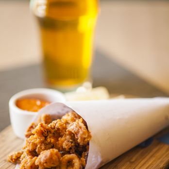 Gabi James - Calamari with harissa aioli - French Near Me - Redondo Beach, California
