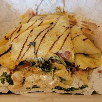Crepes & Dreams - Prosciutto, brie, arugula and truffle mushrooms - Creperies Near Me - Highlands Ranch, Colorado