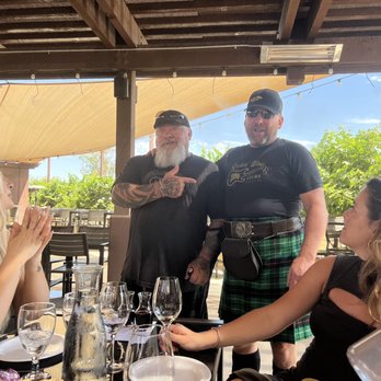 Rockin' Wine Tours - James and a fellow tour guide! - Wine Tours Near Me - Temecula, California