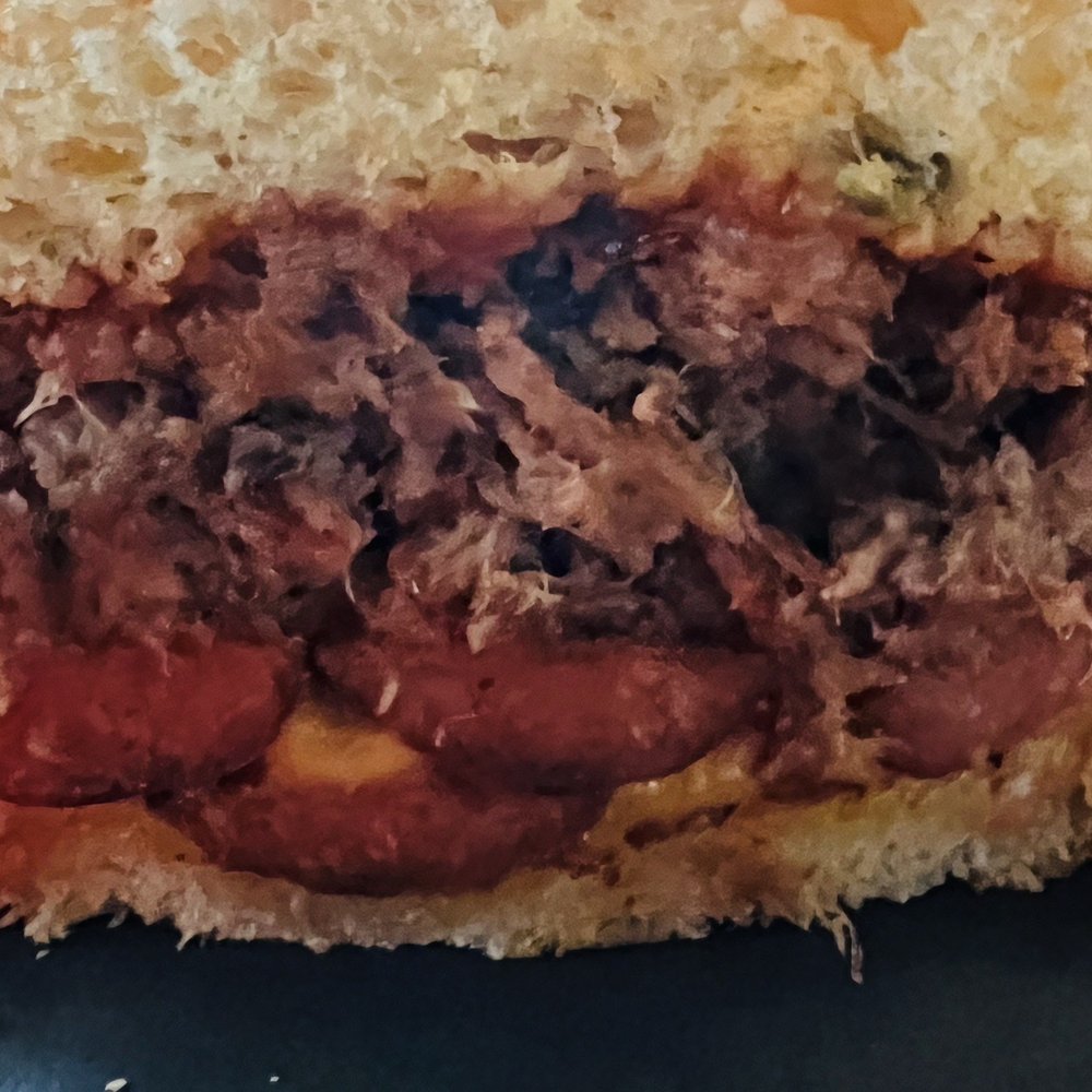 Stanley's Famous Pit Barbecue - The Brother - In - Law w/ brisket and sausage. - Barbeque Near Me - Tyler, Texas Stanley's Famous Pit Barbecue - The Brother - In - Law w/ brisket and sausage. - Barbeque Near Me - Tyler, Texas