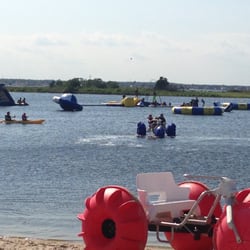 Pedals & Paddles - We are open for business with all new equipment. SUPs, kayaks, water bikes, pedal boats, and of course Jump Island!!