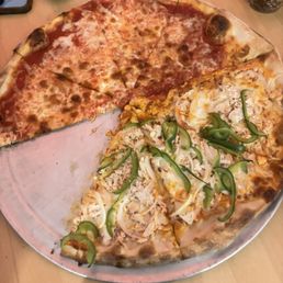 Half buffalo chicken half cheese Half buffalo chicken half cheese
