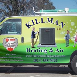 Killman Heating & Air - Killman Service Vehicles