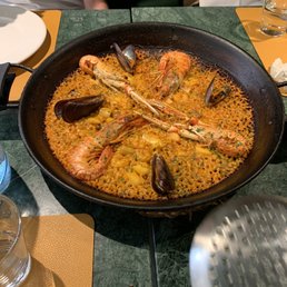 Seafood paella Seafood paella