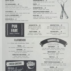 The Pub - 2/26 New menu!