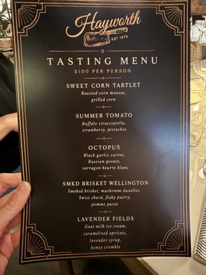 Menu photo 2 Hayworth Henderson, NV