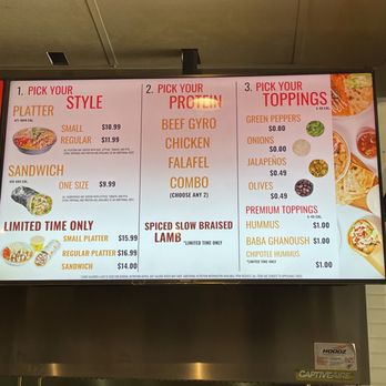 The Halal Guys - Menu as of 8/5/2023 - Halal Near Me - Orlando, Florida The Halal Guys - Menu as of 8/5/2023 - Halal Near Me - Orlando, Florida