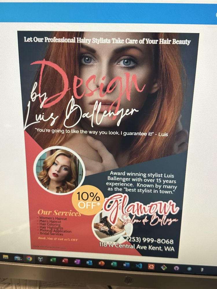 GLAMOUR STYLE & DESIGN 118N Central Ave, Kent, Washington Makeup