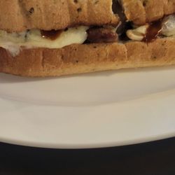 Bourbon Street Pizza Co - Steak and mushroom melt sandwiche