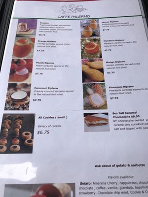 Menu photo 6 Caffe Palermo New York, NY Menu photo 6 Caffe Palermo New York, NY
