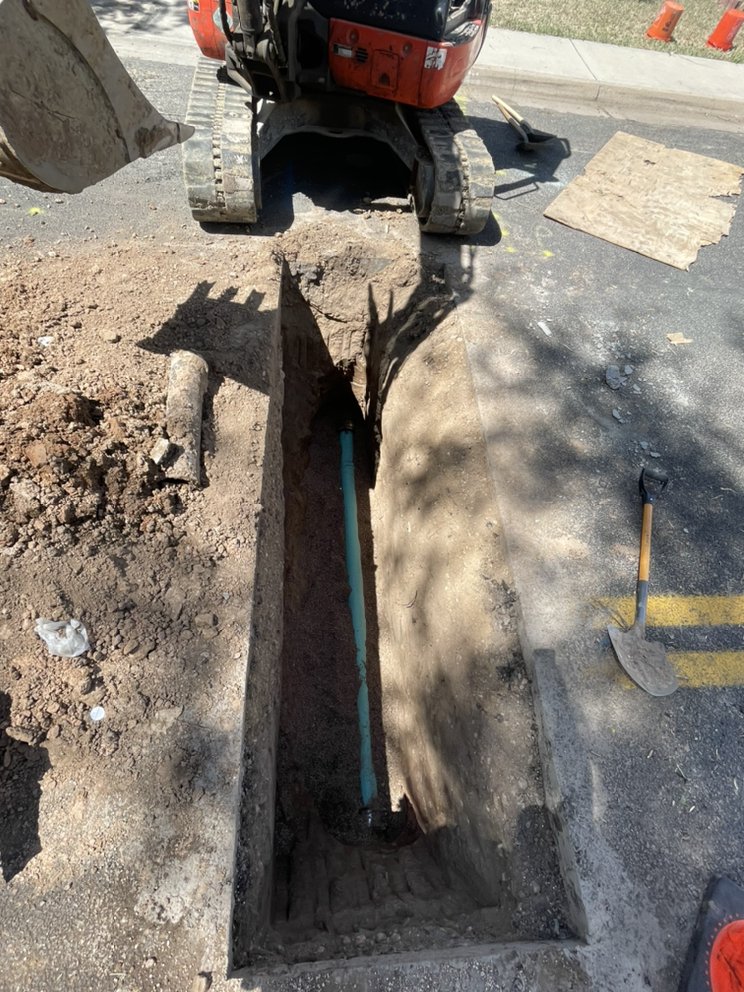 Slide of Goldstar Excavation and Sewer