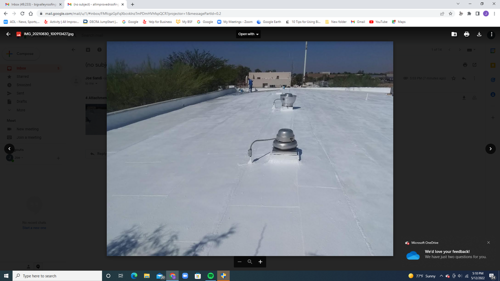 Slide of All Improved Roofing