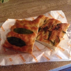 Supermercato Conad - Novità alla Conad! Focaccia alla salvia e al rosmarino. Gustose!