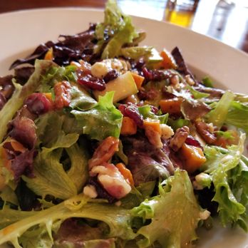 Red Bluff Taphouse - Harvest salad.  Delicious textures and flavors deftly accented by the maple vinaigrette. - Gastropubs Near Me - Stevenson, Washington