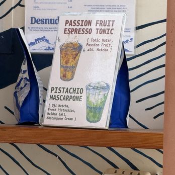 Desnudo Coffee - Menu - Coffee & Tea Near Me - Austin, Texas