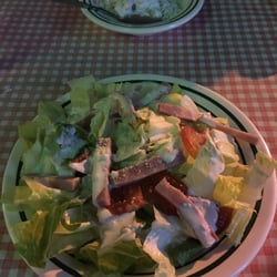 Koony's Pizza - Ensalada y pastita ¡que comience la comedera!