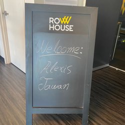 Row House - Welcome board!