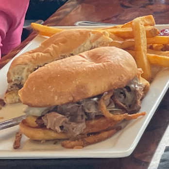 The Captain's Table - ROAST BEEF MELT WITH FRIES! DISGUSTING! SALTY, CHEWY, CHEAP LUNCHMEAT SOAKED IN CANNED BEEF BROTH IS EXACTLY WHAT IT TASTED LIKE! - Seafood Near Me - Punta Gorda, Florida The Captain's Table - ROAST BEEF MELT WITH FRIES! DISGUSTING! SALTY, CHEWY, CHEAP LUNCHMEAT SOAKED IN CANNED BEEF BROTH IS EXACTLY WHAT IT TASTED LIKE! - Seafood Near Me - Punta Gorda, Florida