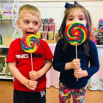 Velma's Candy - two children holding lollipops - Candy Stores Near Me - Lynchburg, Tennessee Velma's Candy - two children holding lollipops - Candy Stores Near Me - Lynchburg, Tennessee