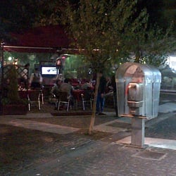 Delight Cafè - Tendone esterno con tv maxischermo