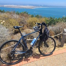 Rented bike near the Cabrillo Monument. Rented bike near the Cabrillo Monument.