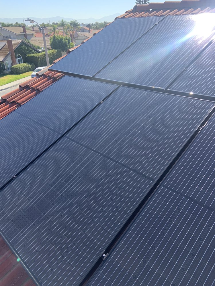 Slide of Roof Doctor Solar Panel Cleaning