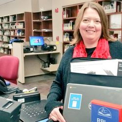 Rochester Public Library - Wi-Fi Hotspots are available at the library, as a "regular" checkout item, or through an added value rental program.