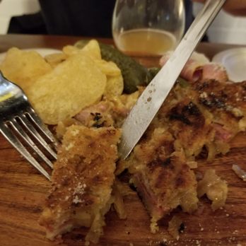 City Beer - Halfway through on the Grilled Cheese.... soooo good - Beer Bar Near Me - New York, New York City Beer - Halfway through on the Grilled Cheese.... soooo good - Beer Bar Near Me - New York, New York