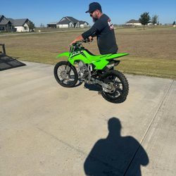 RideNow Powersports Fort Worth - My Klx300R and them delivered 140 after fixing idling issue.