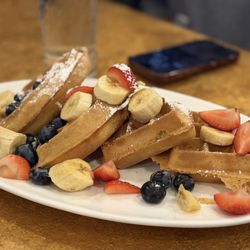 Chit Chat Diner - Waffles Red, White & Blue Waffle