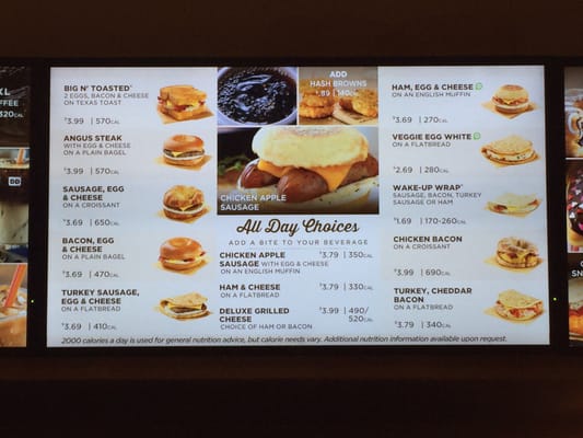 Dunkin Donuts Lunch Menu: Delicious Midday Meal Choices Uncovered