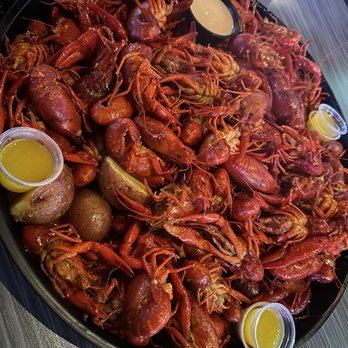 Flying Pug - Crawfish by the pound and 5lbs special. - Sports Bars Near Me - Spring, Texas