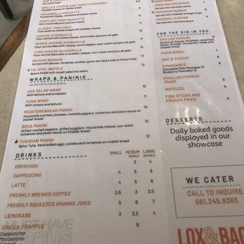 Lox N Bagel - Menu 1 - Bagels Near Me - Boca Raton, Florida Lox N Bagel - Menu 1 - Bagels Near Me - Boca Raton, Florida