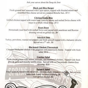 Capsized Cafe - Specials - Cafes Near Me - Spring Lake, New Jersey